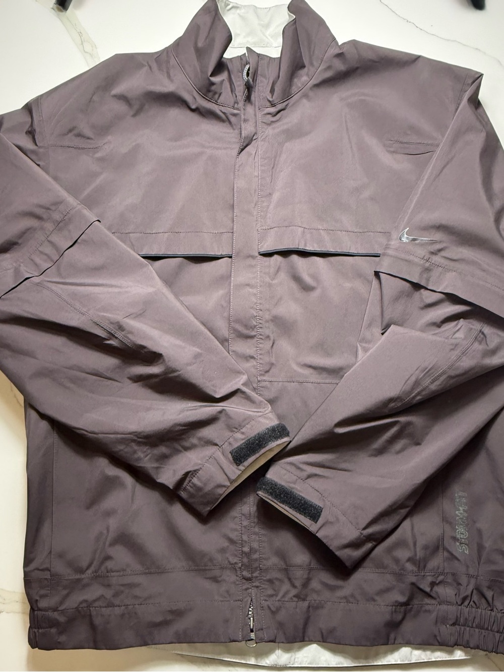 Nike Golf Storm Fit Men’s Mauve Rain Jacket